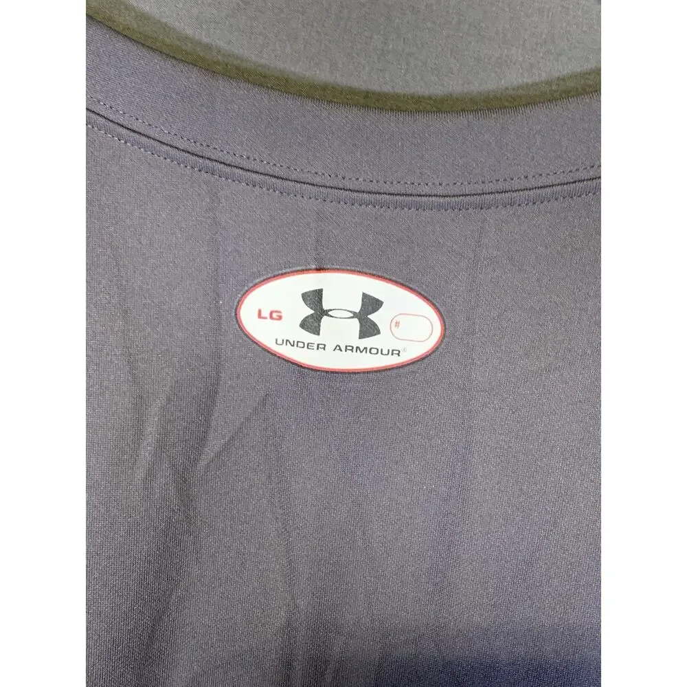 Under Armour Loose Fit Performance Apparel T-Shirt Gray Athleisure NWT 29x22 - Picture 3 of 9